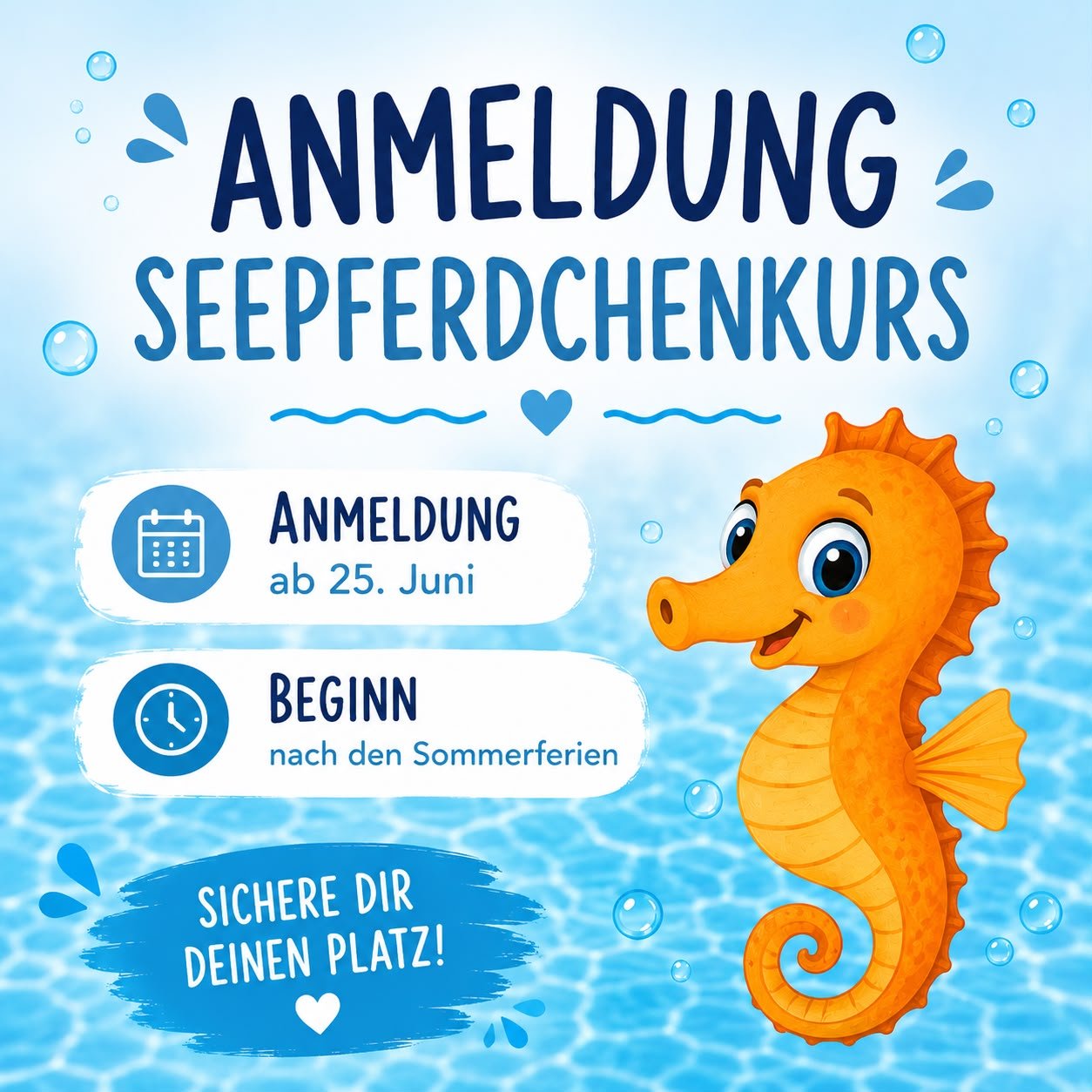 Seepferdchenkurs
